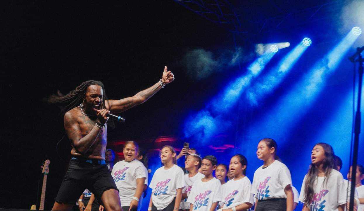 Moment de concert produit à Tahiti — photo 2
